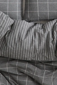 Flannel King/Queen Duvet Cover Set