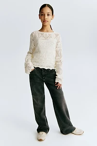 Baggy Fit Bootcut Jeans