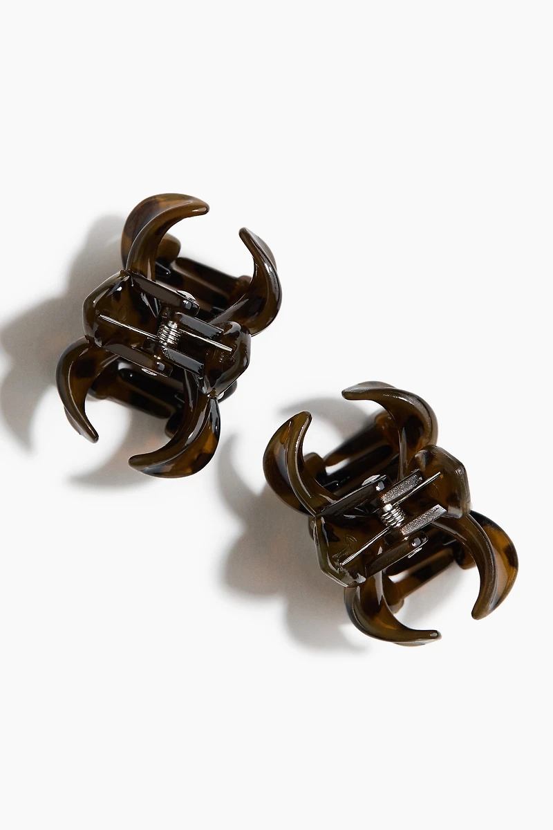 Lot de 2 pinces à cheveux fleurs