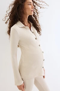 Ensemble MAMA côtelé 2 pièces