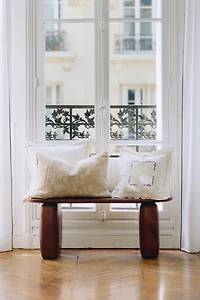Jacquard-Weave Cushion Cover