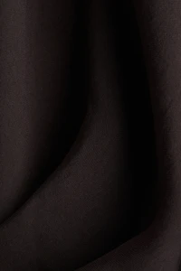 Pleated-Detail Mini Dress