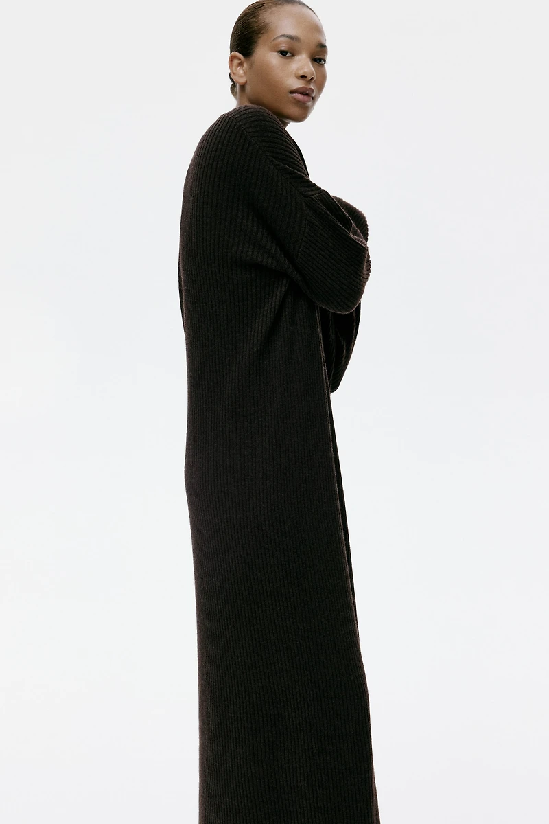 Rib-Knit Dress