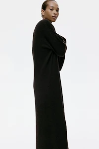 Rib-Knit Dress