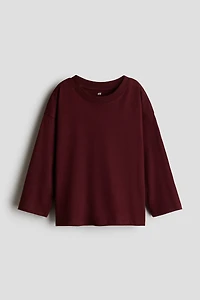 Long-Sleeved Cotton T-Shirt
