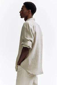 Chemise classique en lin