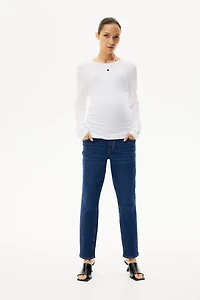MAMA Slim Ankle Jeans