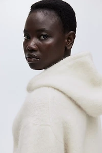 Kangourou en mohair mélangé