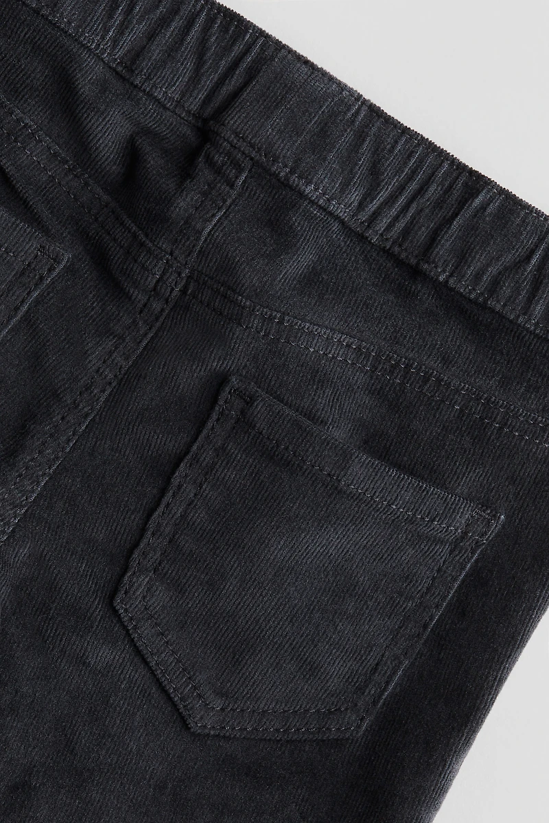 Skinny Fit Corduroy Pants
