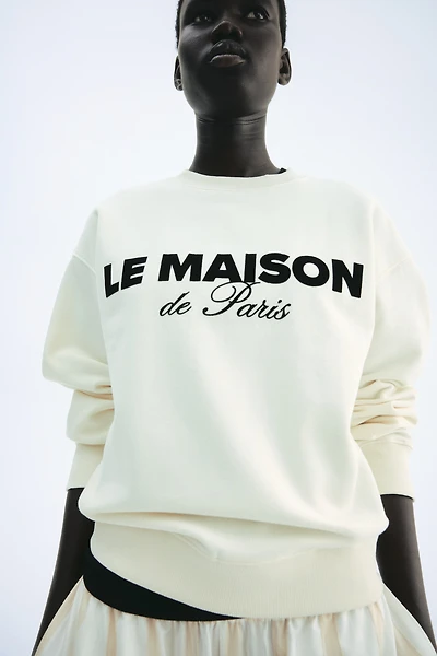 Chandail avec texte