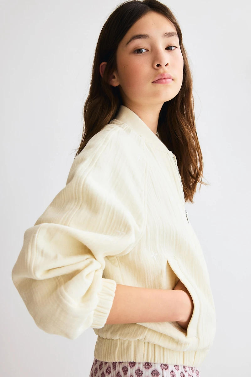 Cotton Bomber Jacket