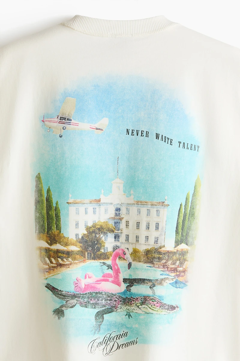Loose-Fit Printed T-Shirt
