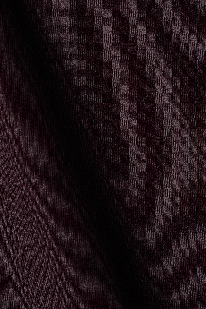 Cape-Detail Jersey Top