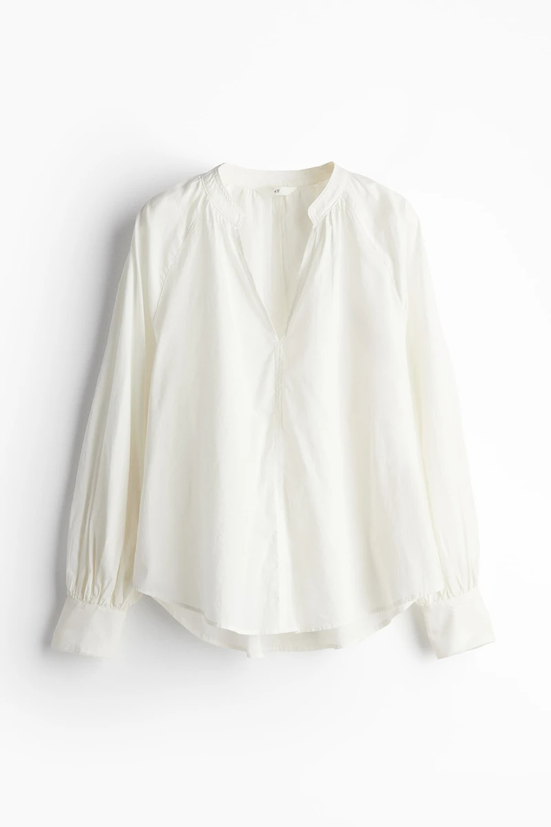 Blouse à manches ballon