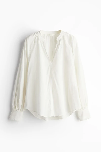 Blouse à manches ballon