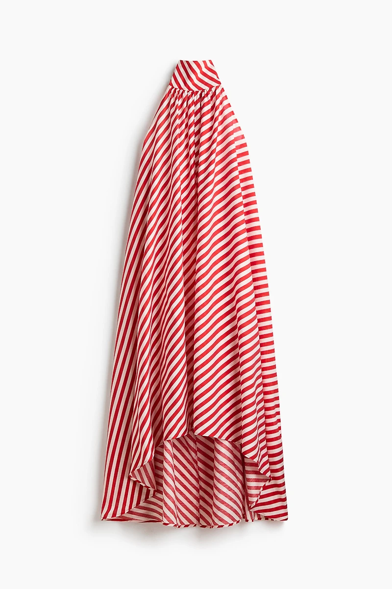 Tie-Detail A-Line Dress