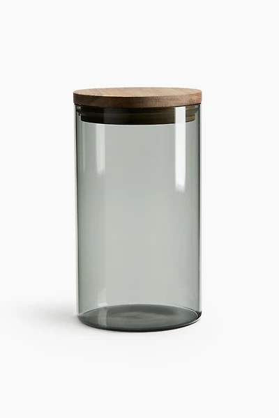 Glass Jar with Lid