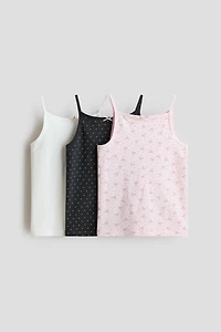3-pack jersey vest tops