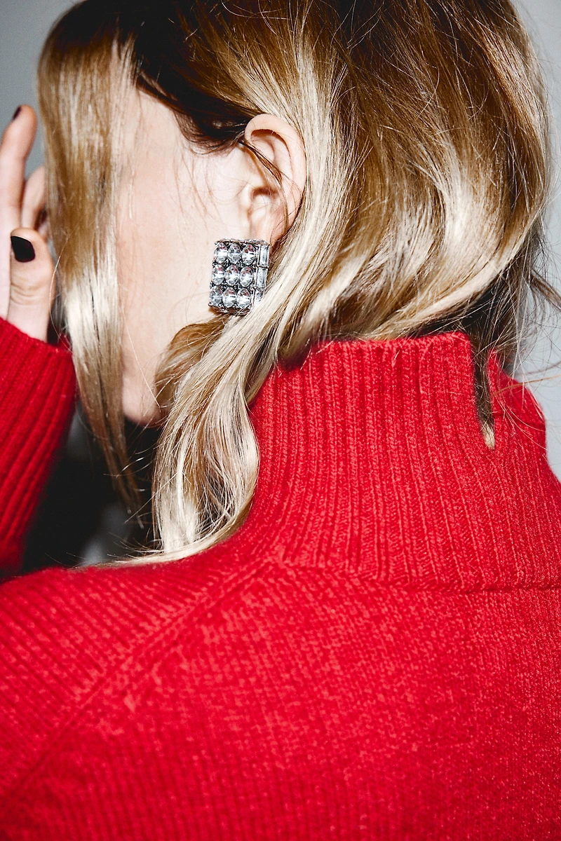 Oversized Turtleneck Sweater