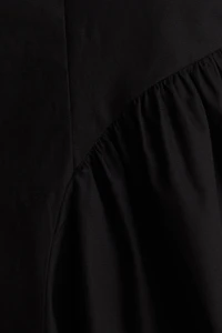Open-Back Poplin Dress