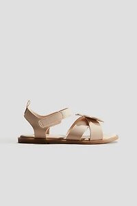 Appliquéd Sandals