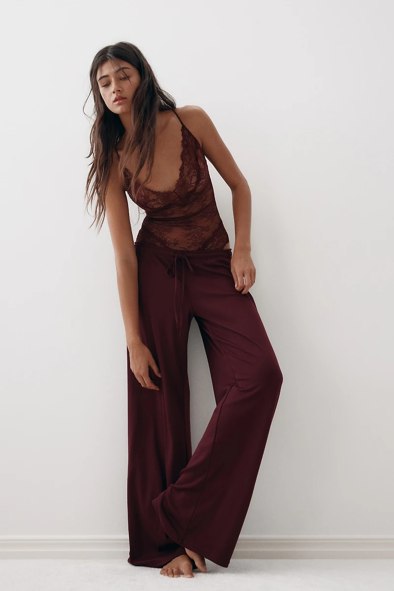 Pointelle Pajama Pants