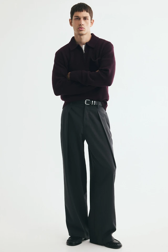 Regular-Fit Knit Polo Shirt