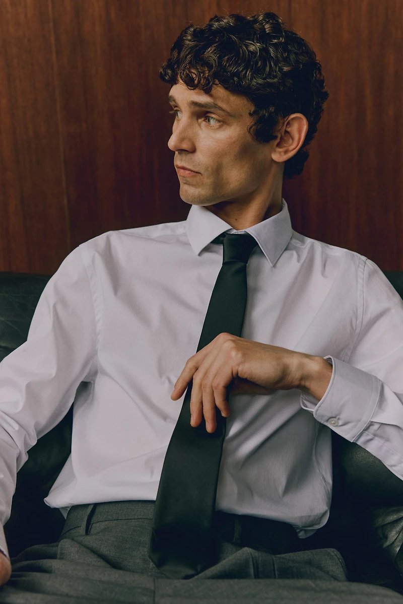 Slim-Fit Stretch Shirt