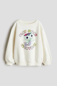 Sweatshirt with Motif