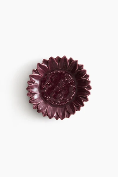 Sunflower-Shaped Medium-Sized Plate