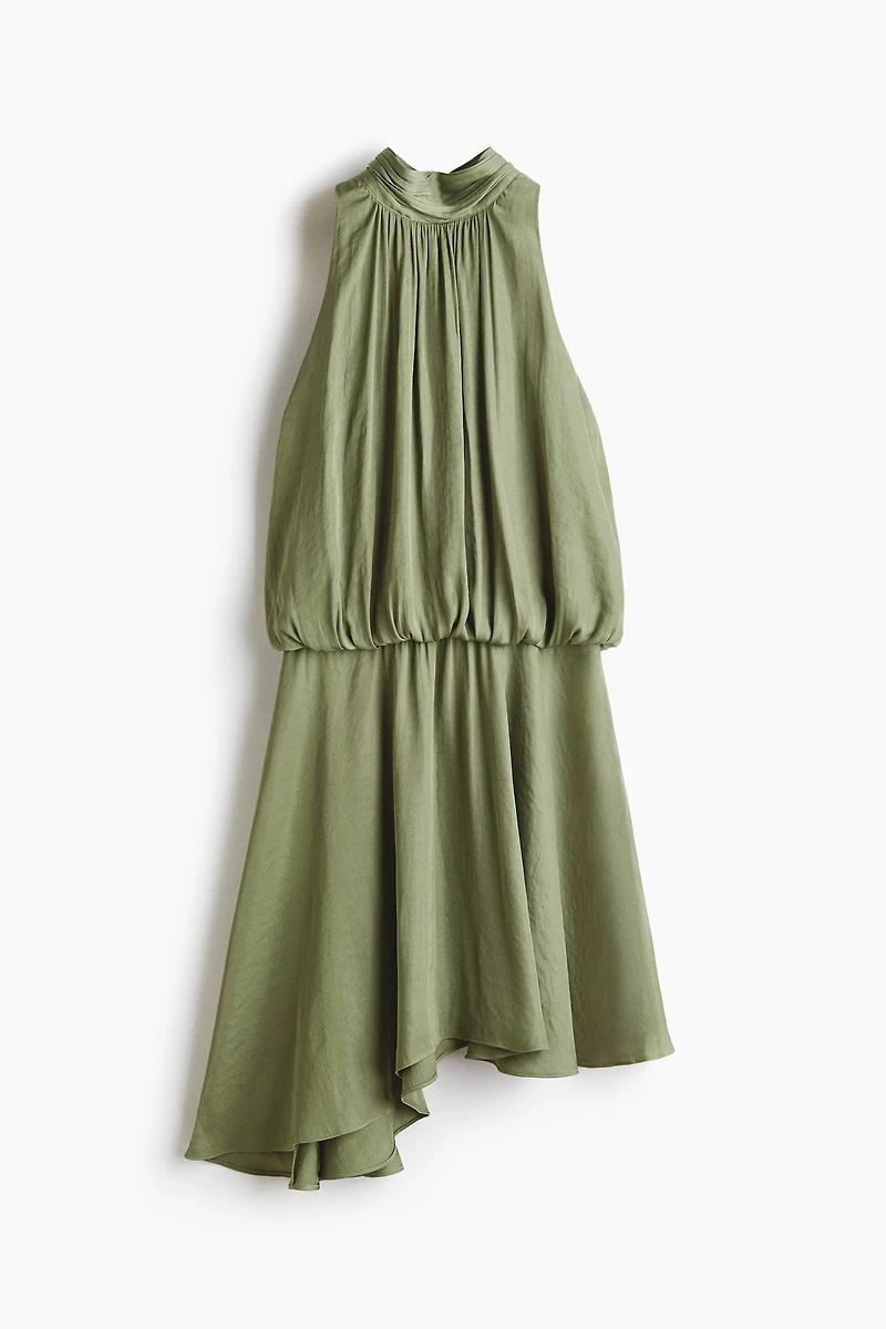 Dress with Asymmetric Skirt