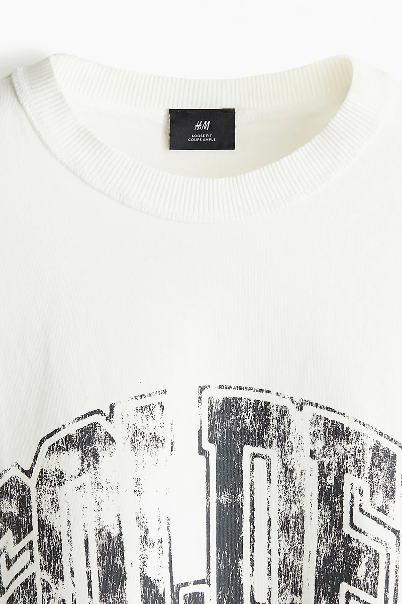 Loose-Fit Printed T-Shirt