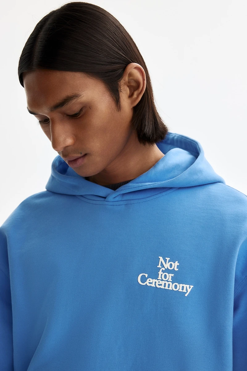 Loose-Fit Hoodie with Motif