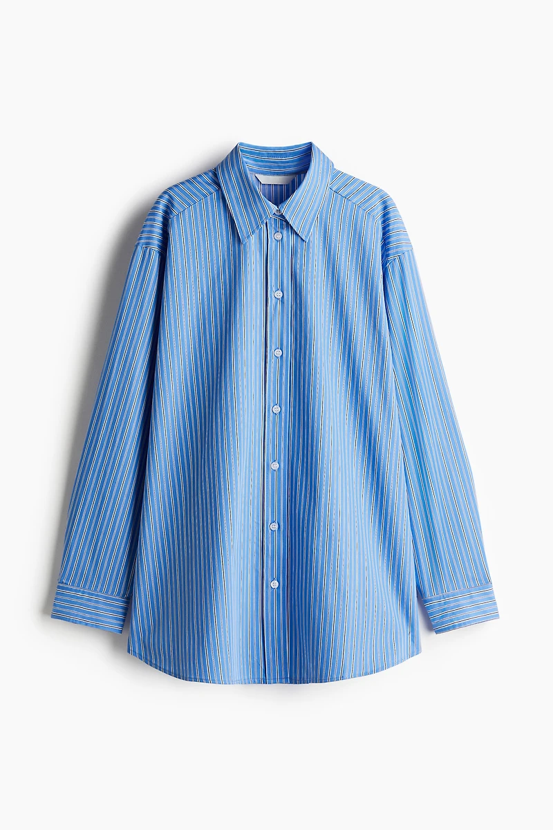 Oversized Poplin Shirt