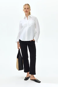 MAMA Straight Ankle Jeans