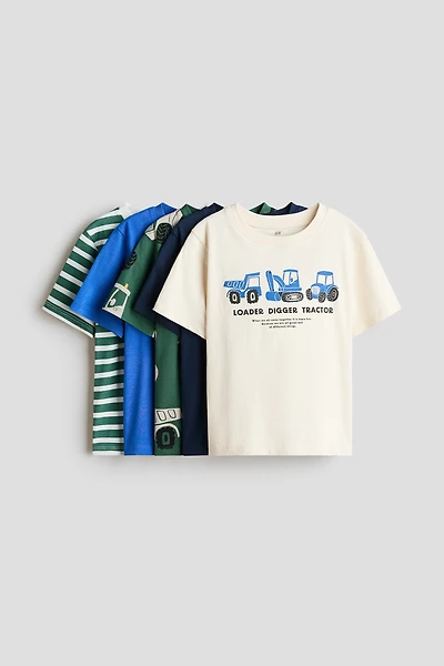 5-Pack Cotton T-Shirts