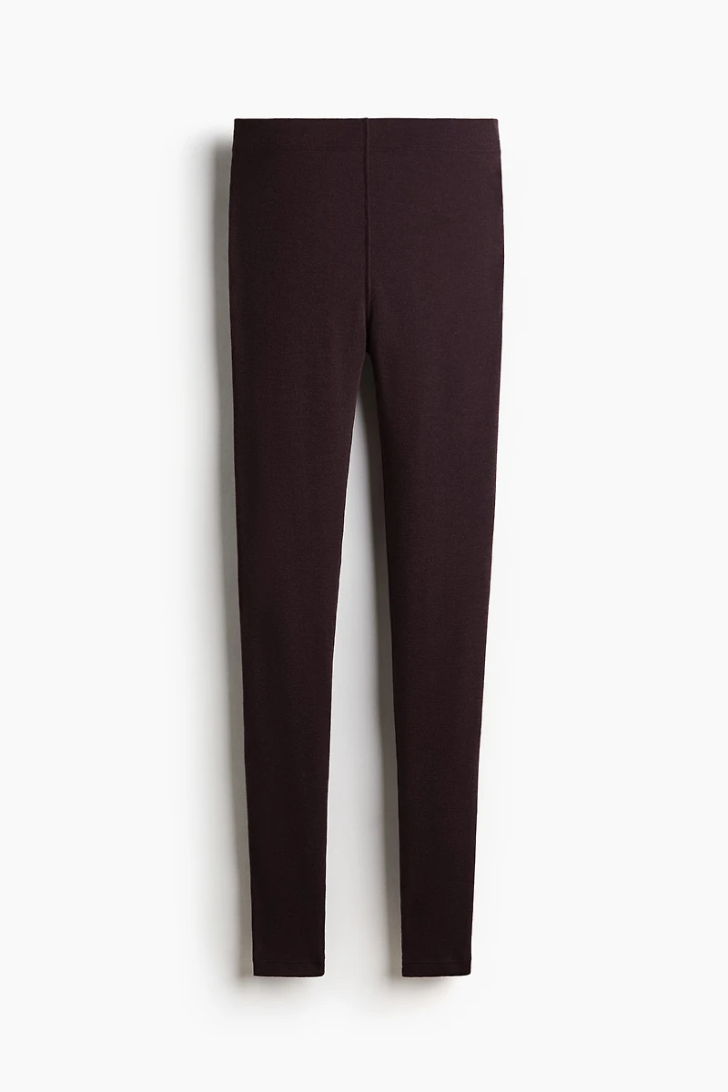 Wool Base-Layer Ski Leggings
