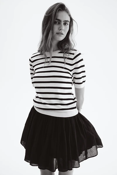 Fine-Knit Top