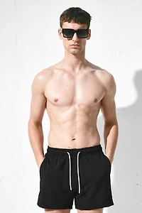 Seersucker Swim Shorts