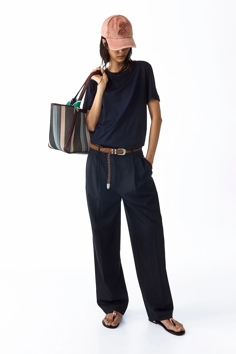 Silk-Blend T-Shirt