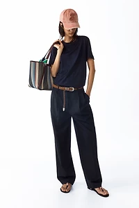Silk-Blend T-Shirt
