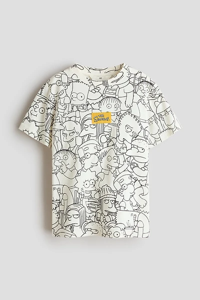 Printed Cotton T-Shirt
