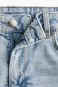 High Denim Shorts