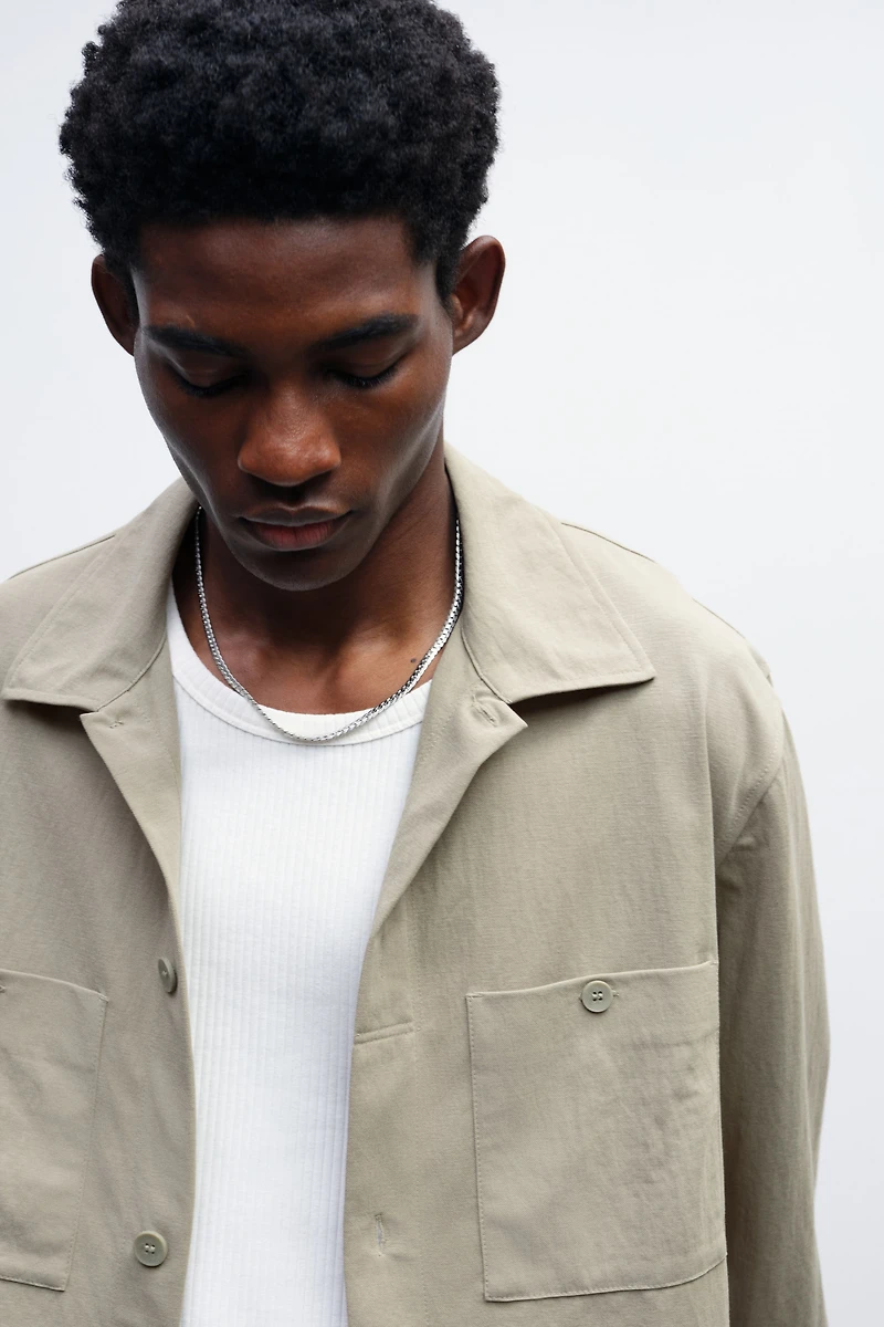 Regular-Fit Utility Shirt