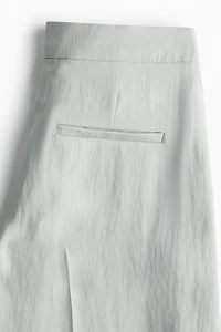 Wide-Leg Dress Pants