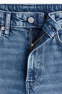 Slim Straight High Ankle Jeans