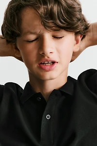 Cotton Piqué Polo Shirt