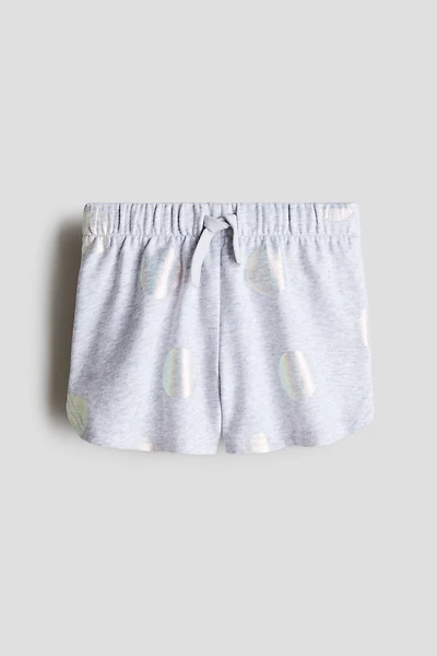 Short en molleton imprimé