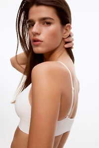 Seamless Padded Soft-cup Bra