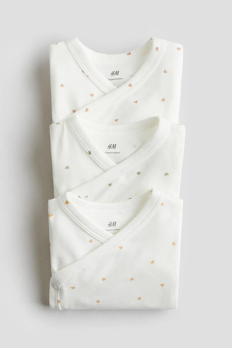 Lot de 3 cache-couches croisés